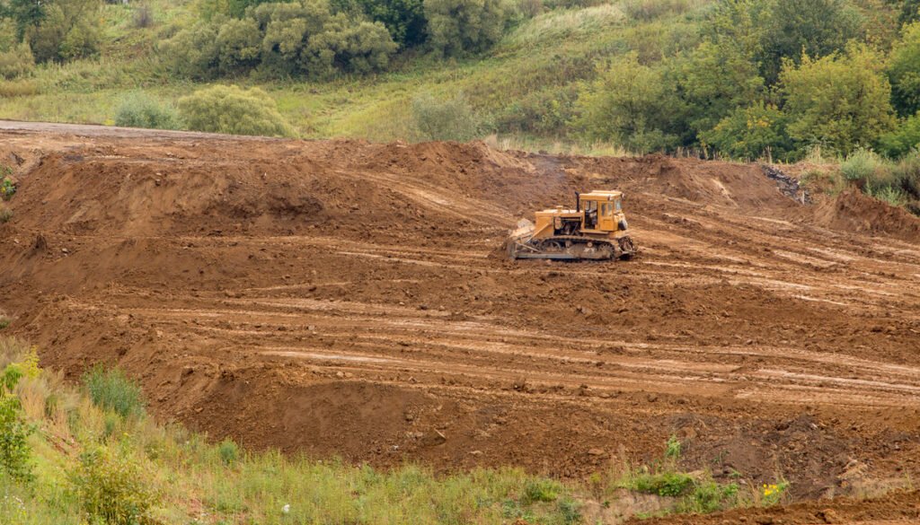 levelling soil